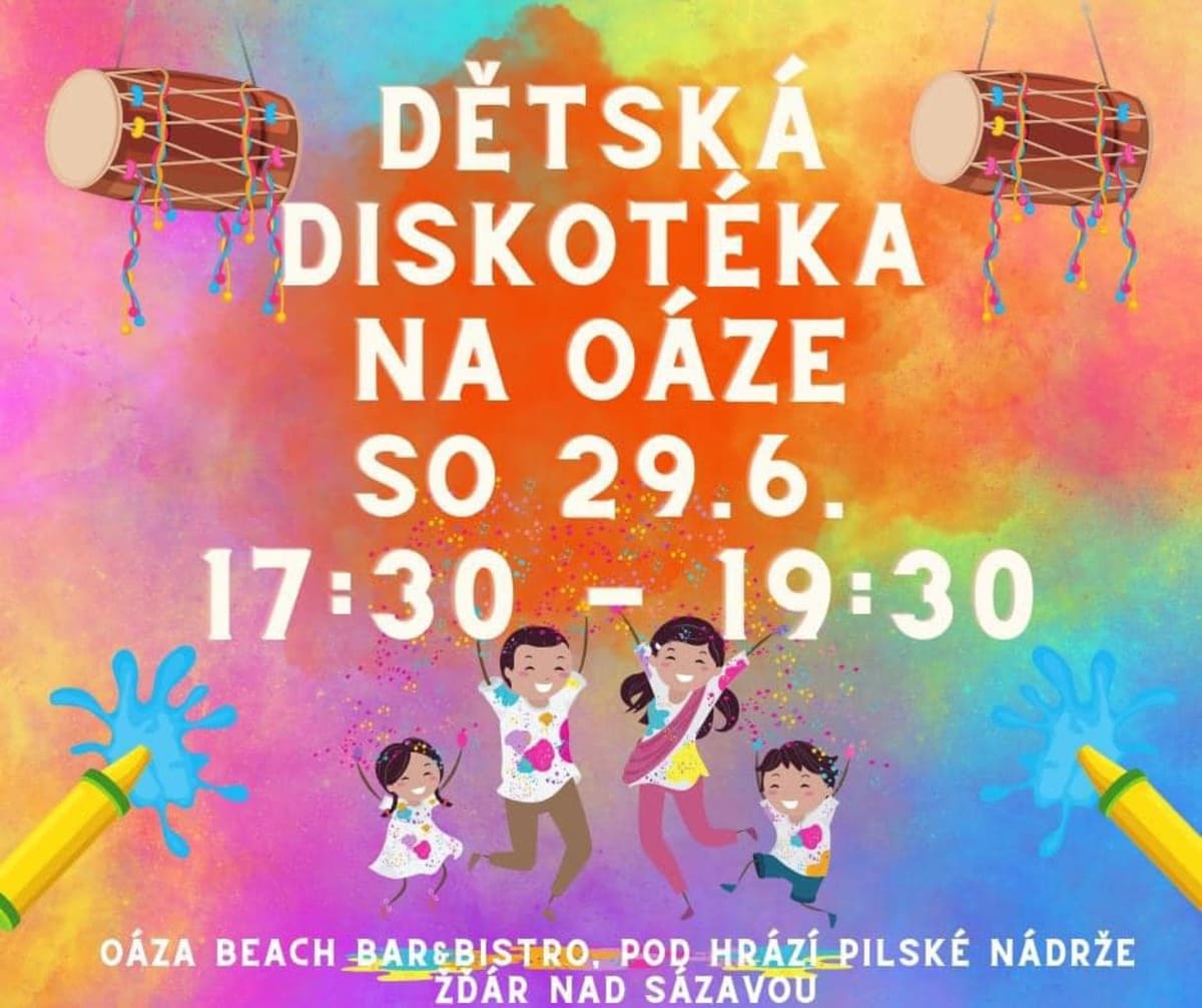 Dětská diskotéka na Oáze
