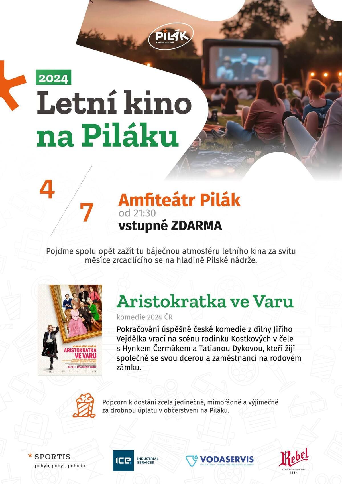 Letní kino na Píláku