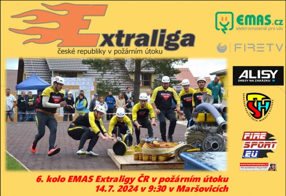 6. kolo EMAS Extraligy ČR v požárním útoku
