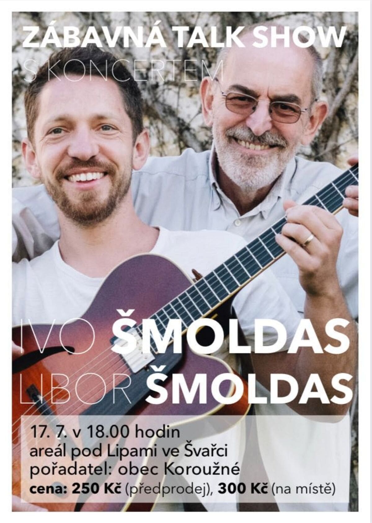 Zábavná talk show s koncertem