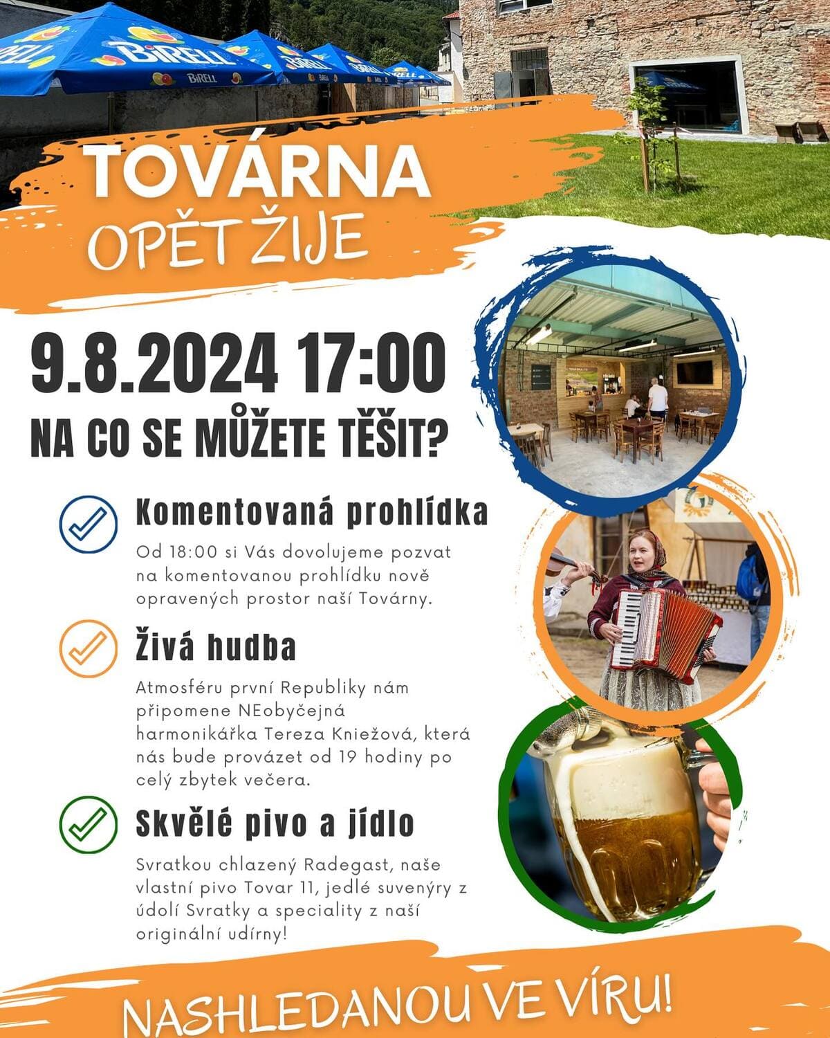 Továrna opět žije