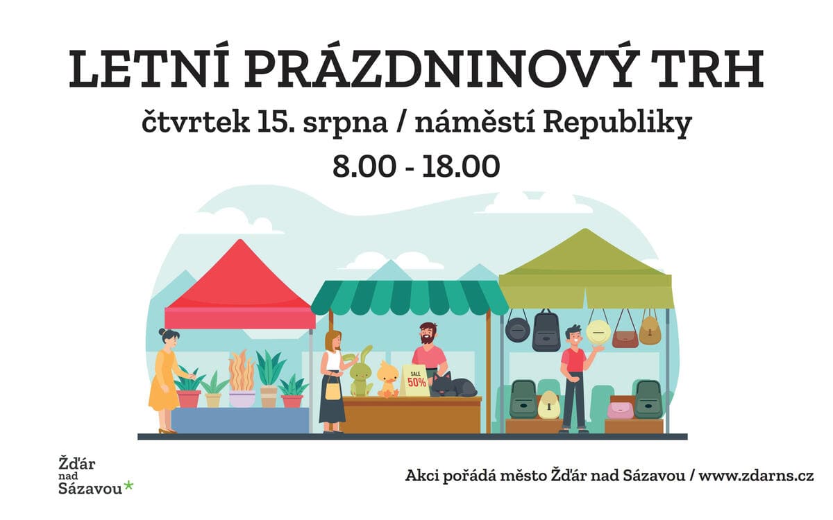 Letní prázdninový trh