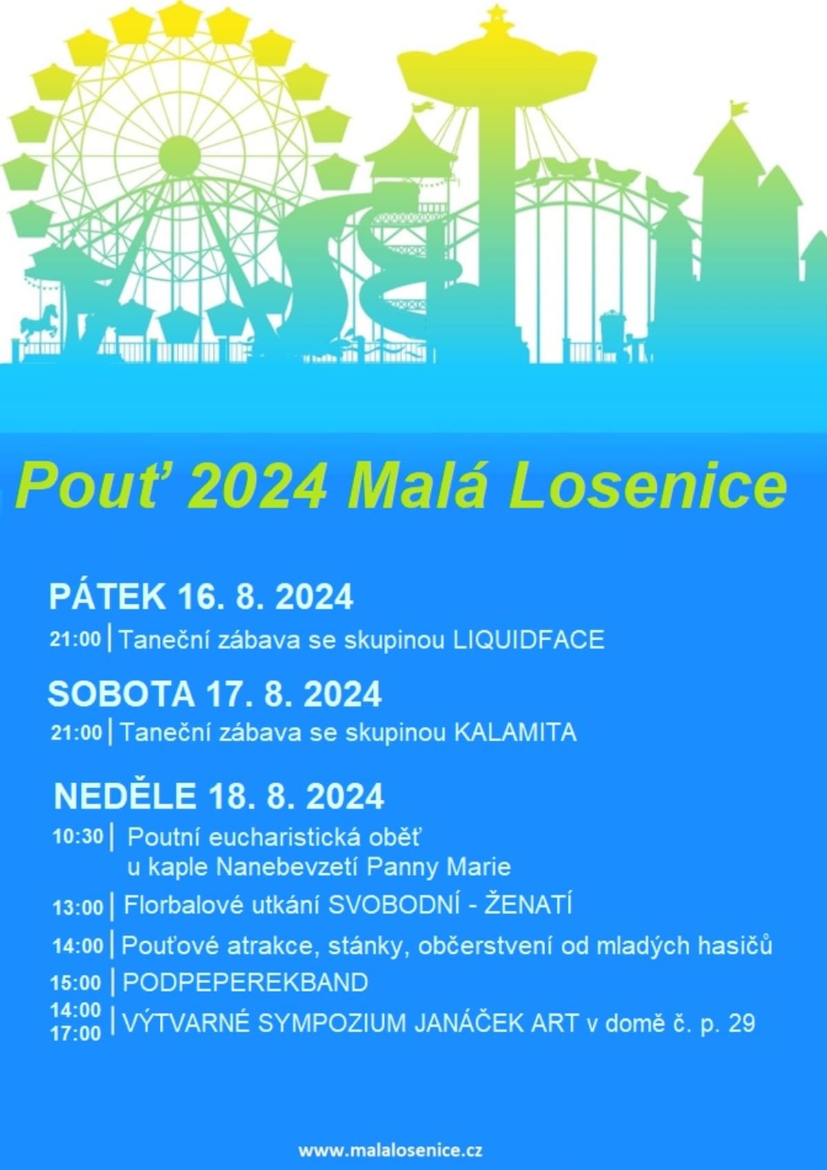 Pouť 2024 Malá Lošenice