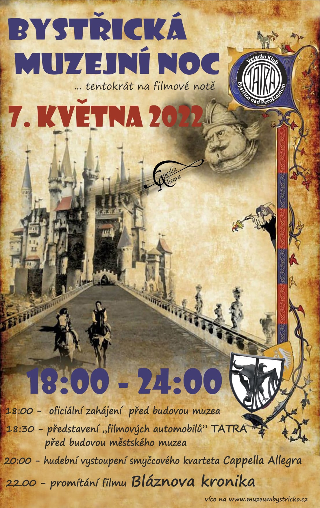 Bystřická muzejní noc