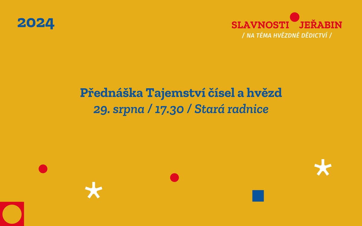 Přednáška Tajemství čísel a hvězd