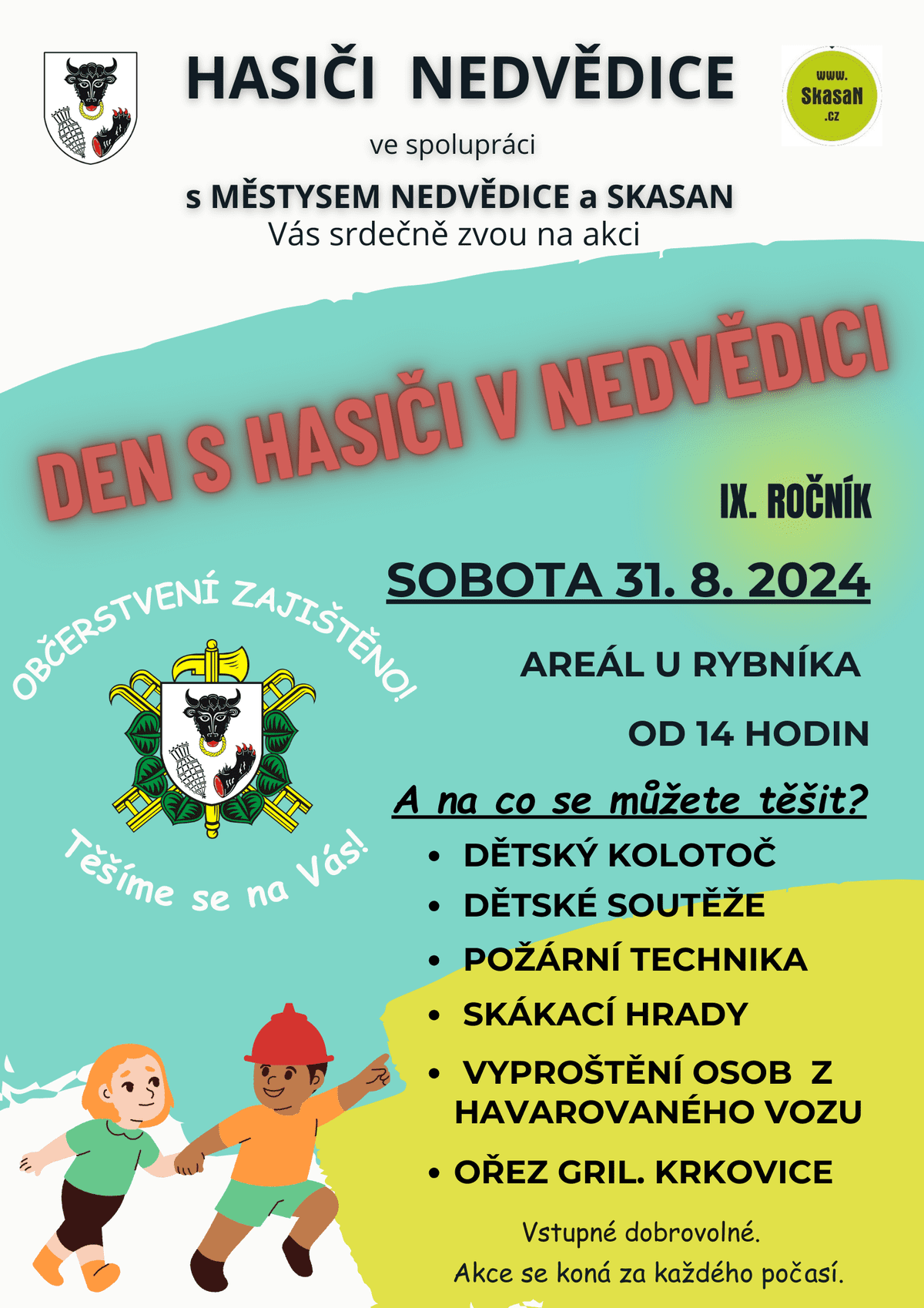 Den s hasiči v Nedvědicích