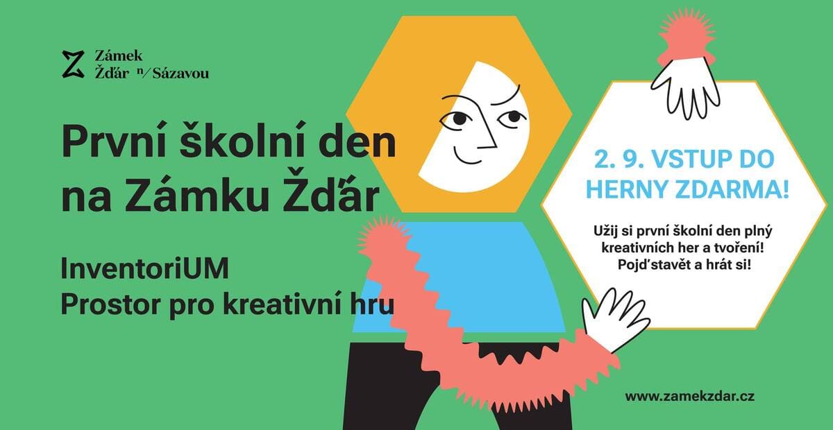 První školní den na Zámku Žďár