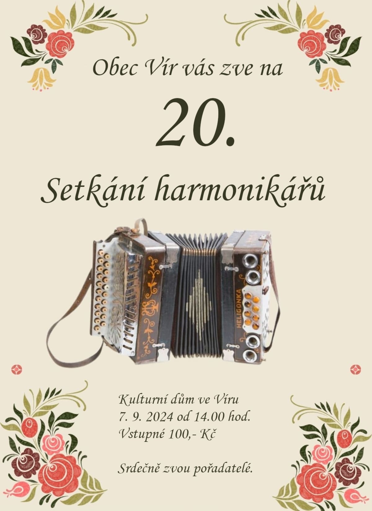 20. Setkání harmonikářů