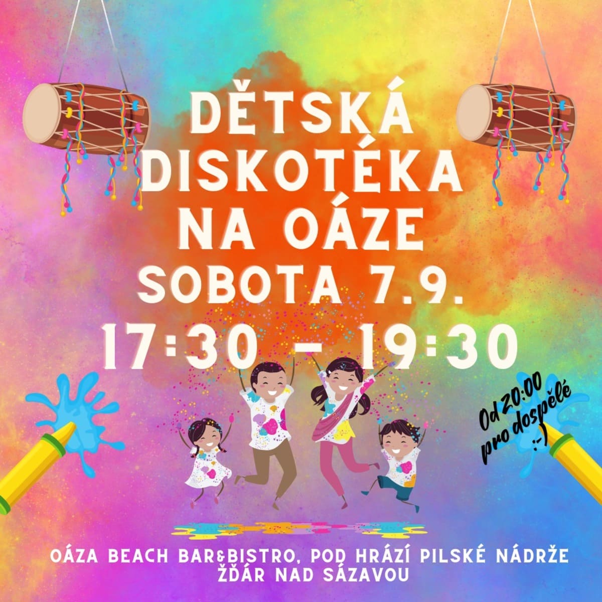 Dětská diskotéka na Oáze