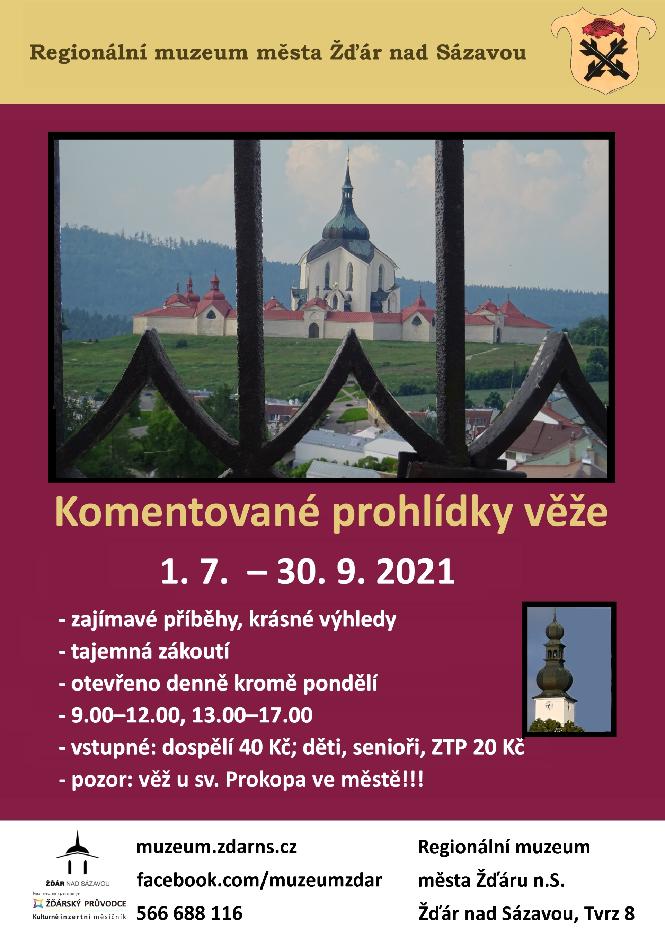 Komentované prohlídky věže