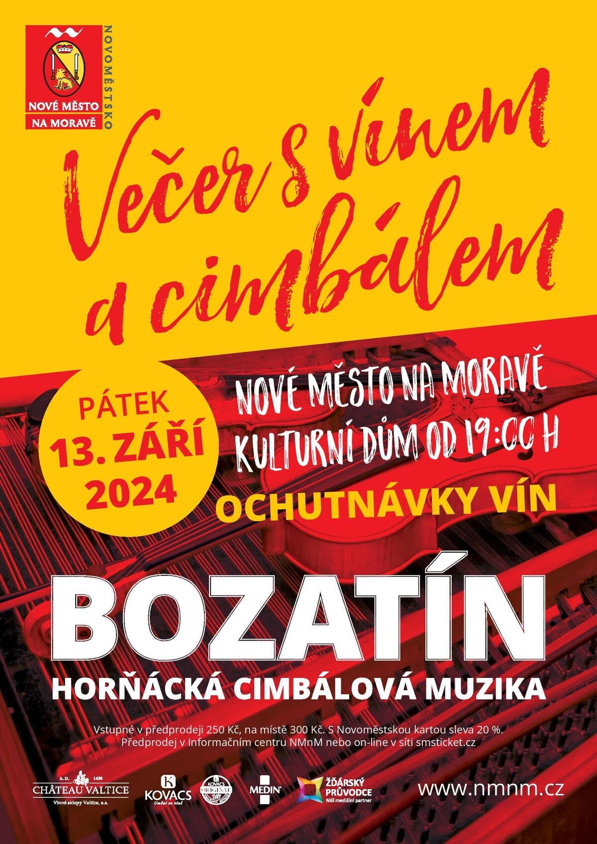 Večer s vínem a cimbálem