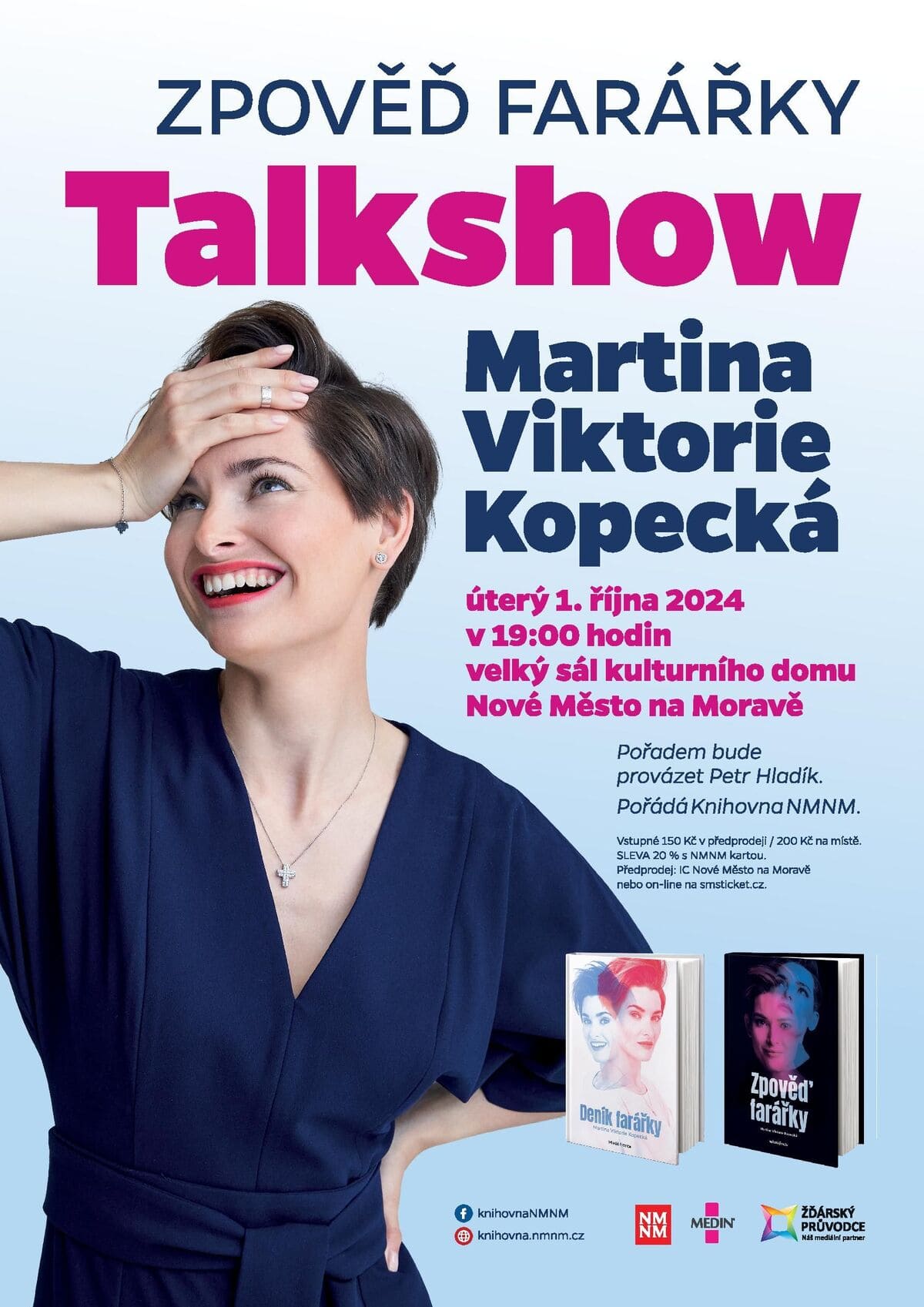 Zpověď farářky Talkshow Martina Viktorie Kopecká