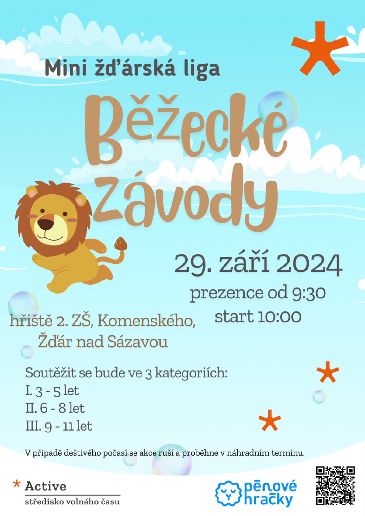 Mini žďárská liga Běžecké závody