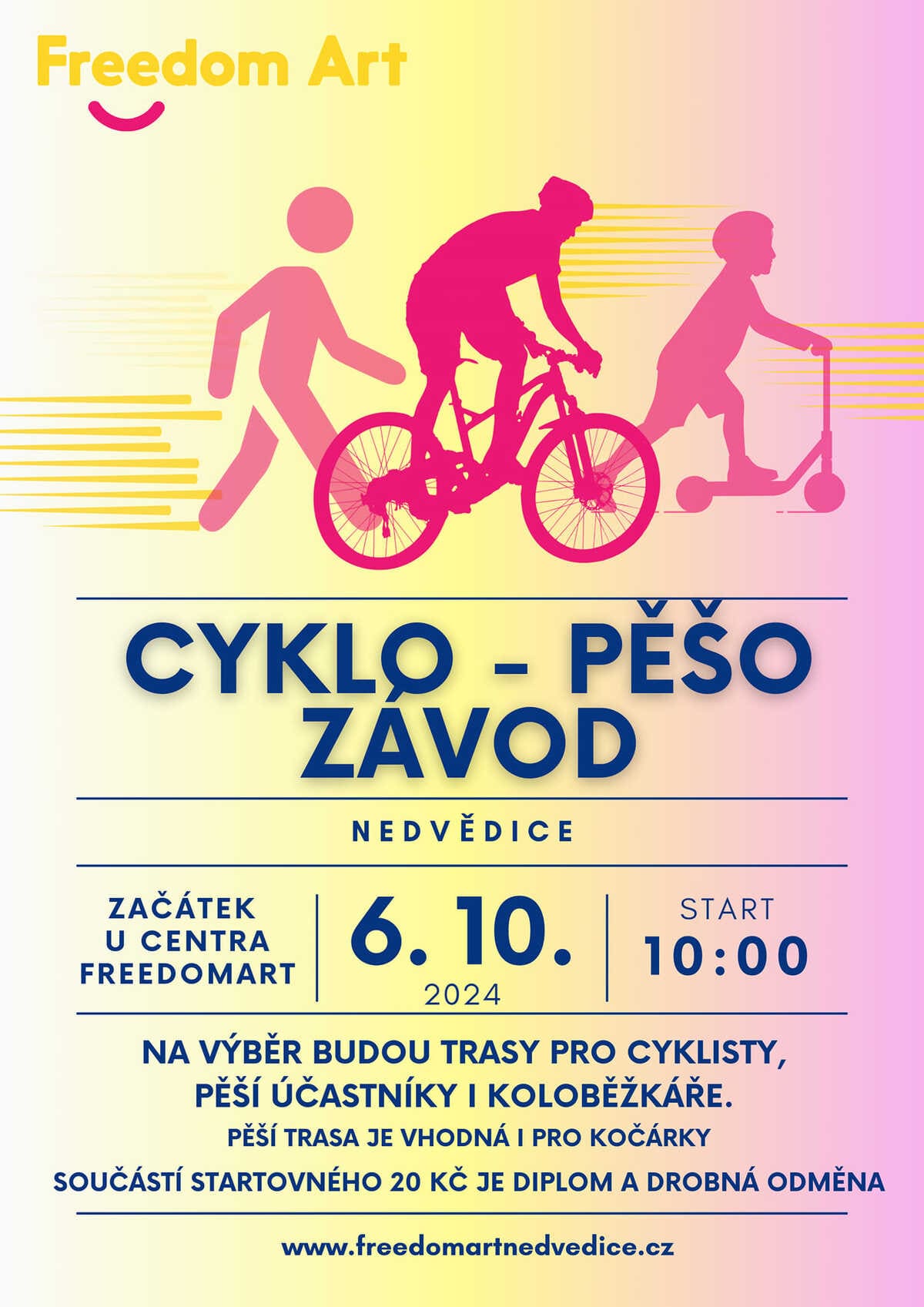 CYKLO - PĚŠO ZÁVOD