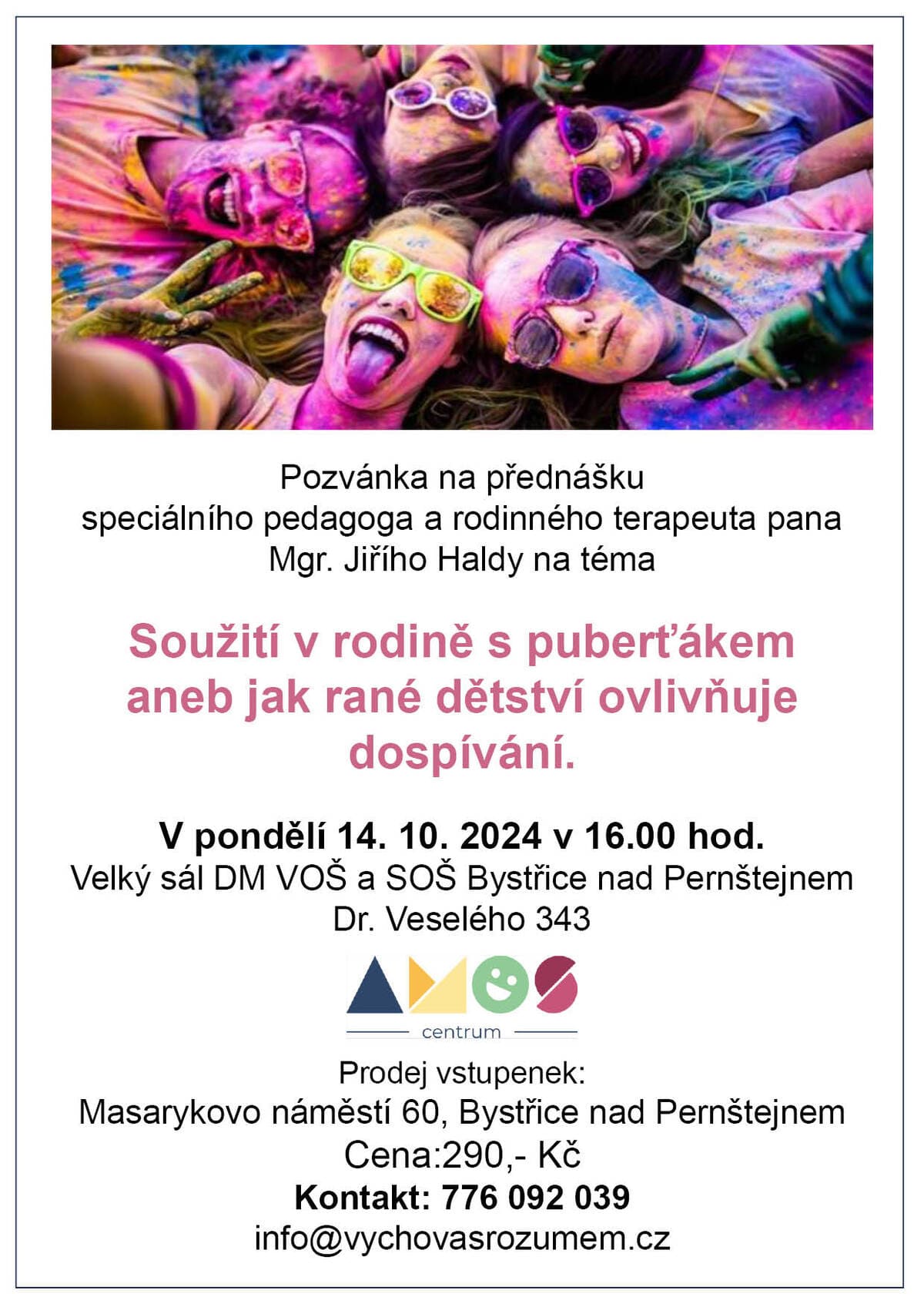 Soužití v rodině s puberťákem aneb jak rané dětství ovlivňuje dospívání.