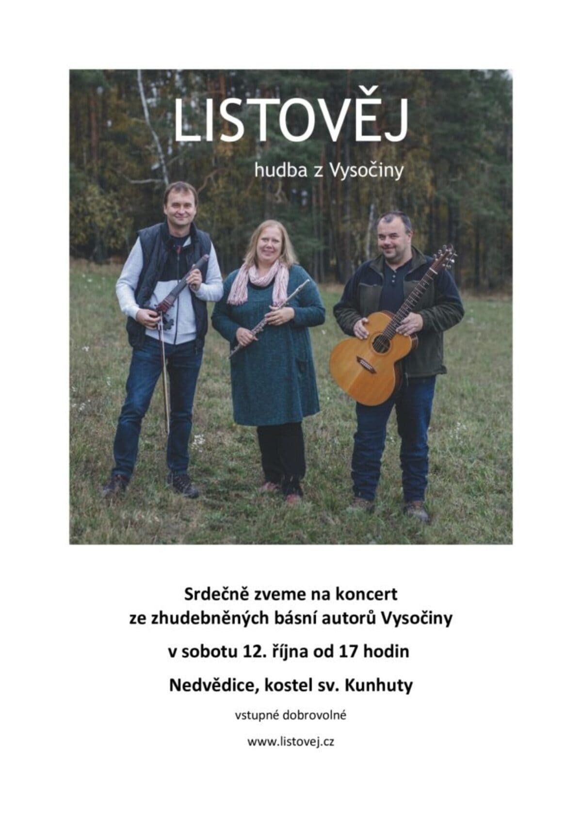 LISTOVÉJ hudba z Vysočiny