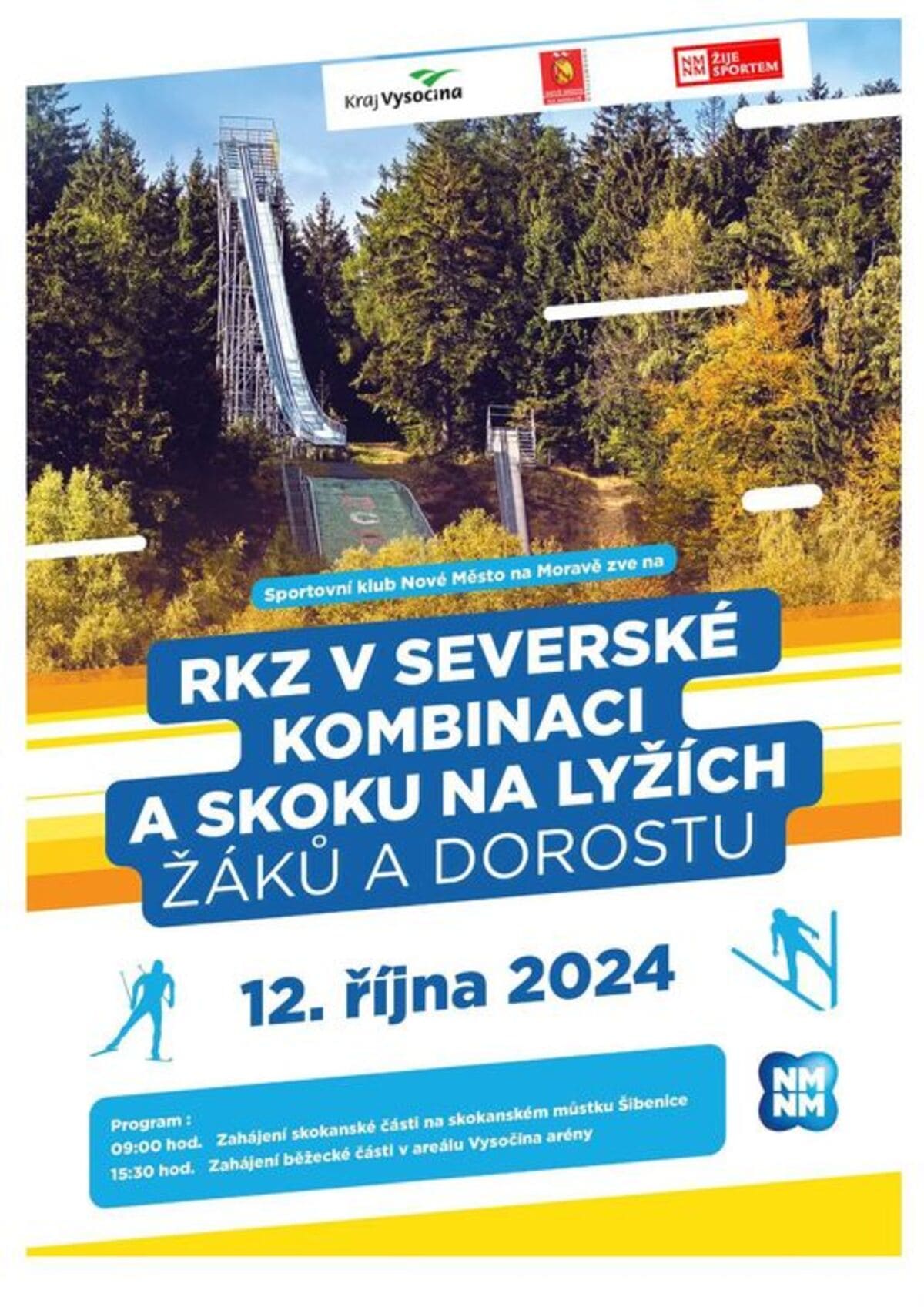 RKZ v severské kombinaci a skoku na lyžích žáků a dospělých