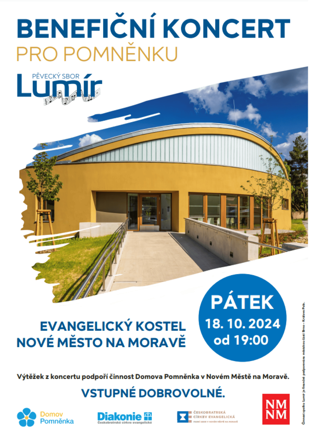 Benefiční koncert pro Pomněnku