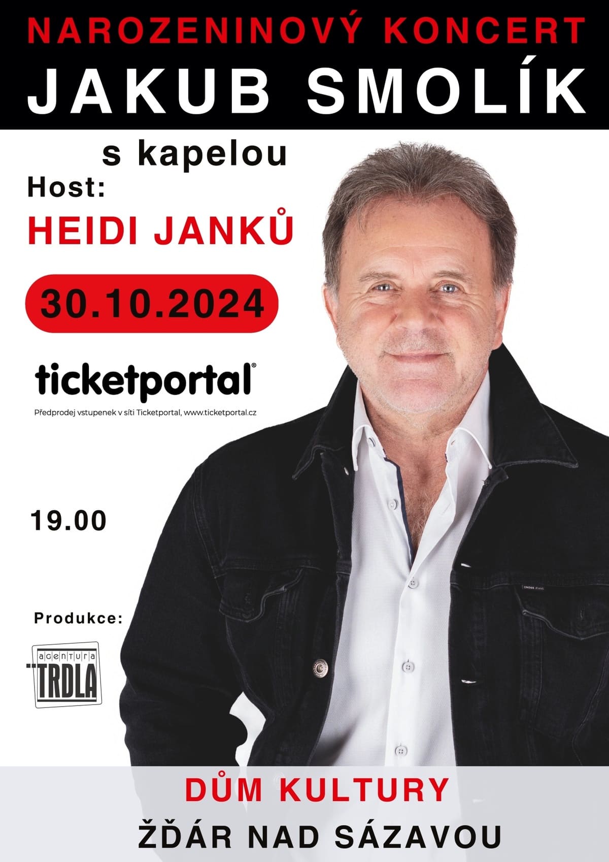 Narozeninový koncert Jakub Smolík