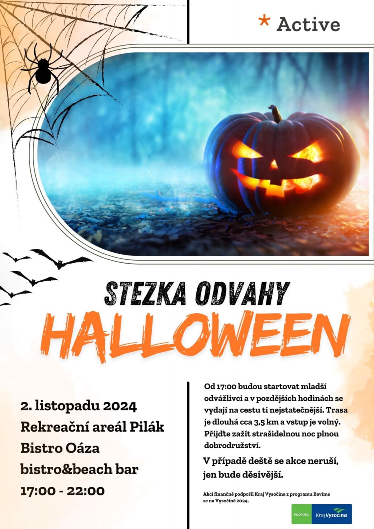 Stezka odvahy Halloween