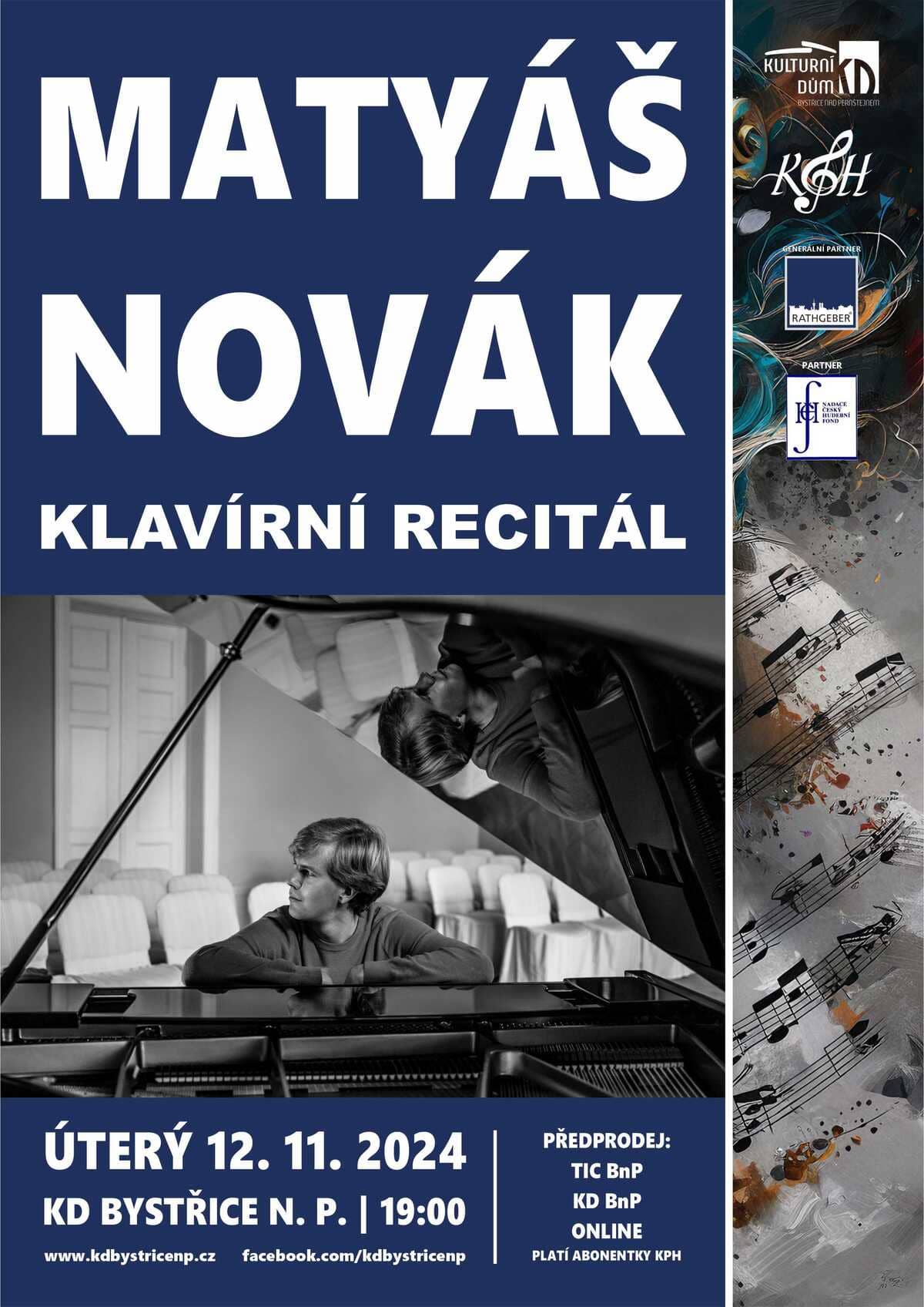 MATYÁŠ NOVÁK KLAVÍRNÍ RECITÁL