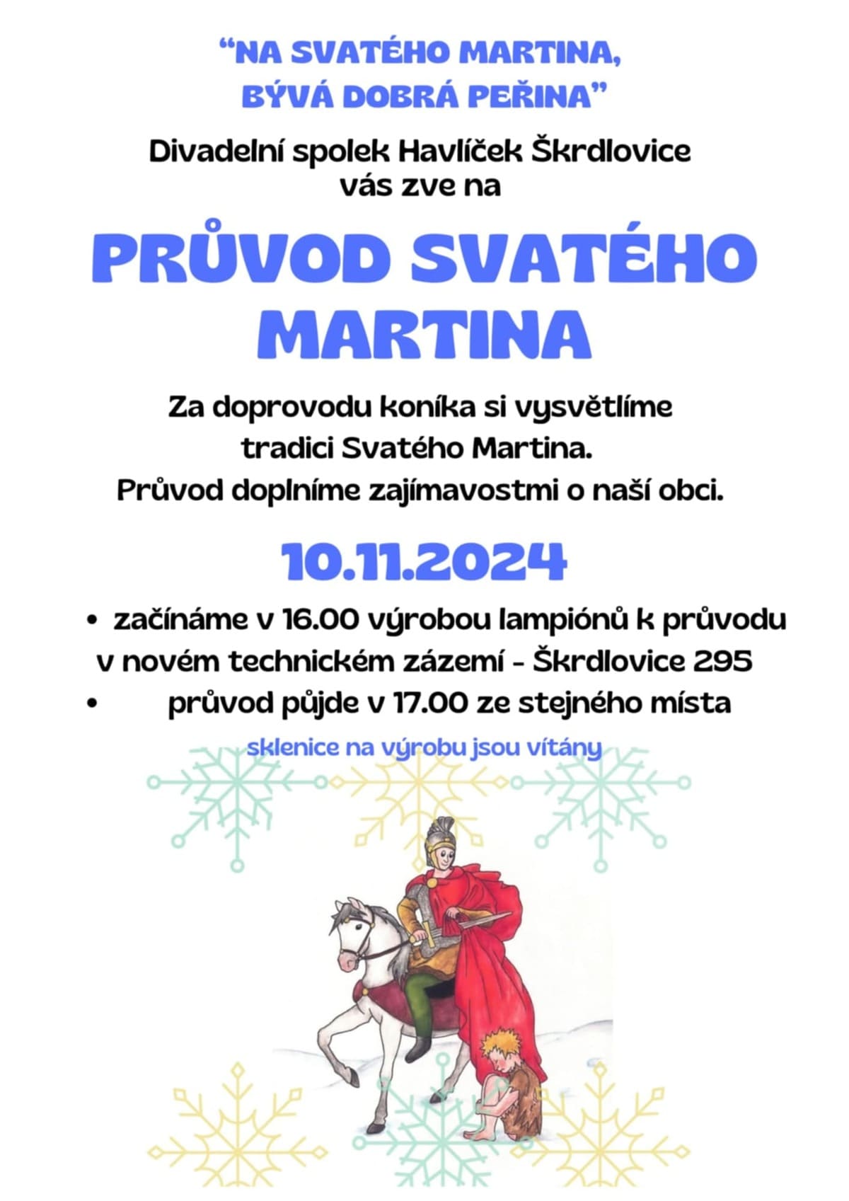 PRŮVOD SVATÉHO MARTINA