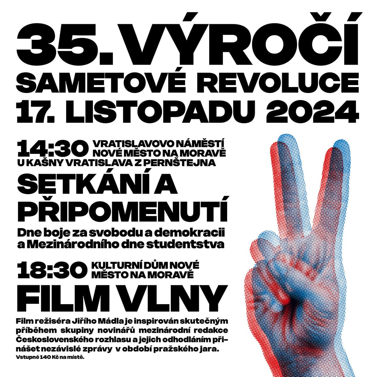 35. výročí Sametové revoluce