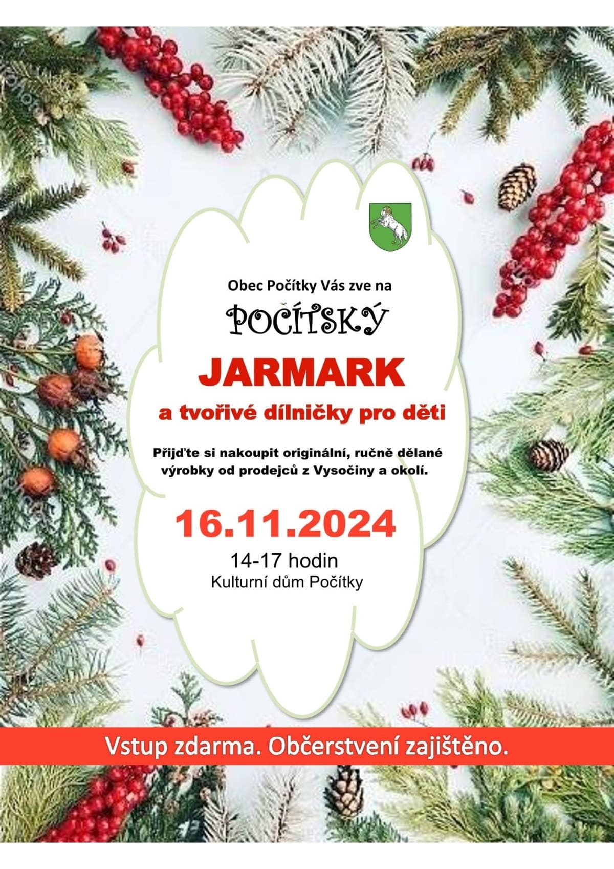 Počítky Jarmark a tvořivé dílničky pro děti