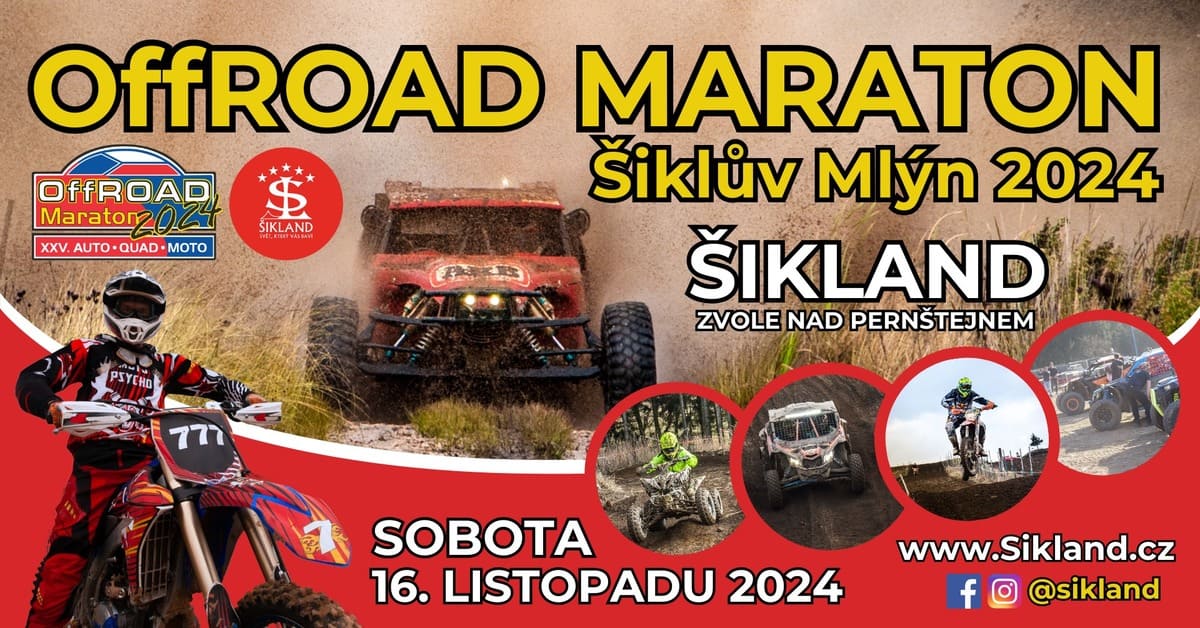Offroad Maraton Šiklův Mlýn 2024