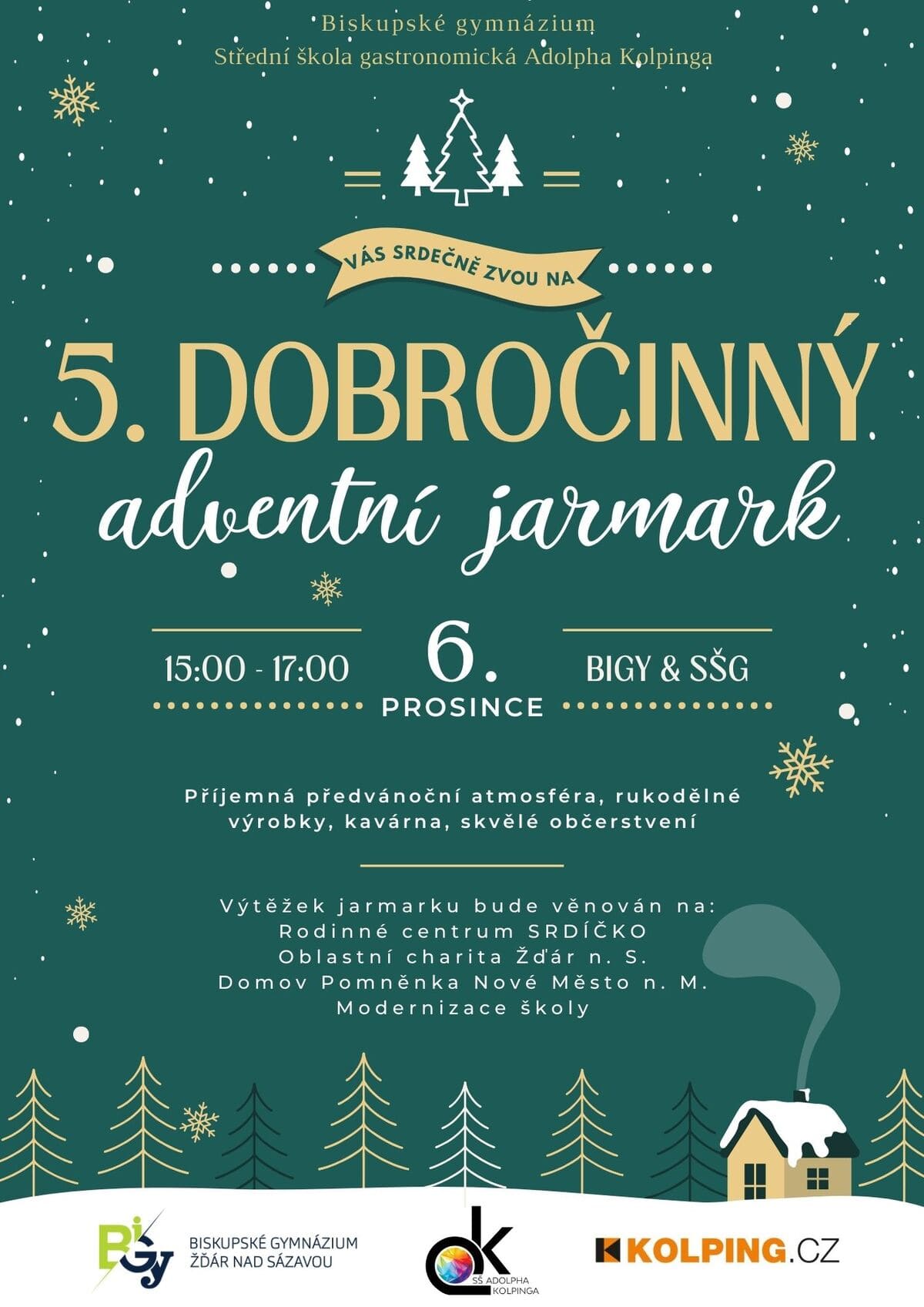5. Dobročinný adventní jarmark