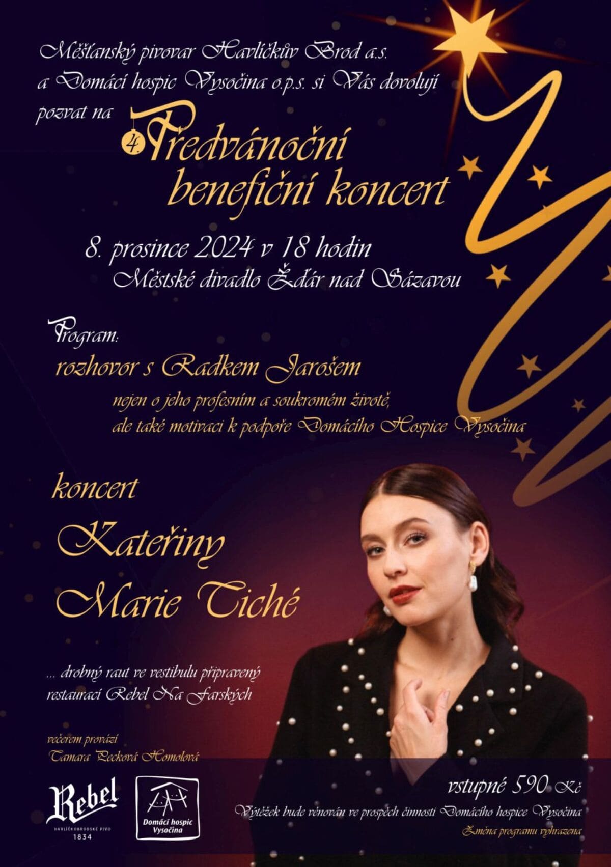 Předvánoční benefiční koncert