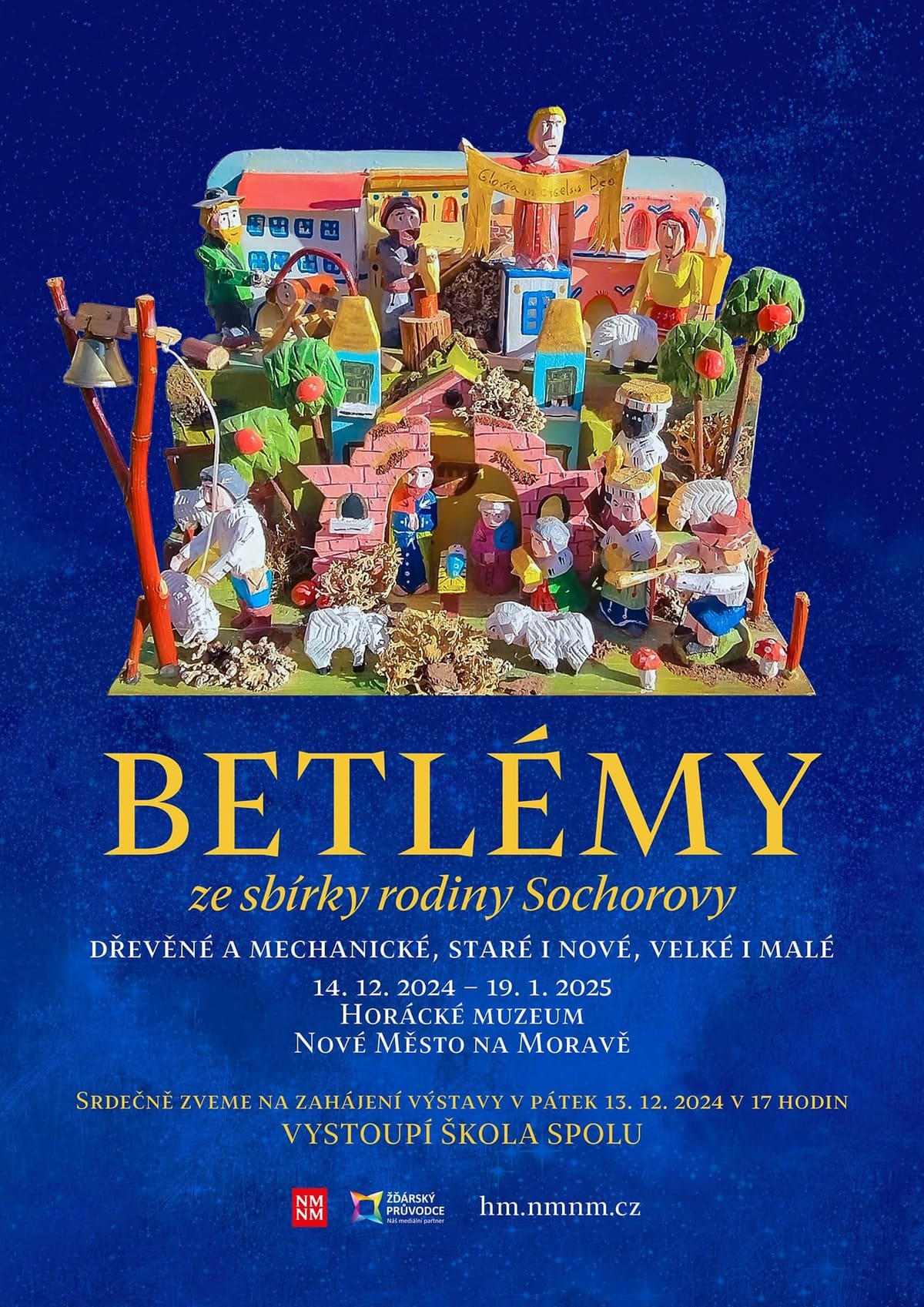BETLÉMY ze sbírky rodiny Sochorovy