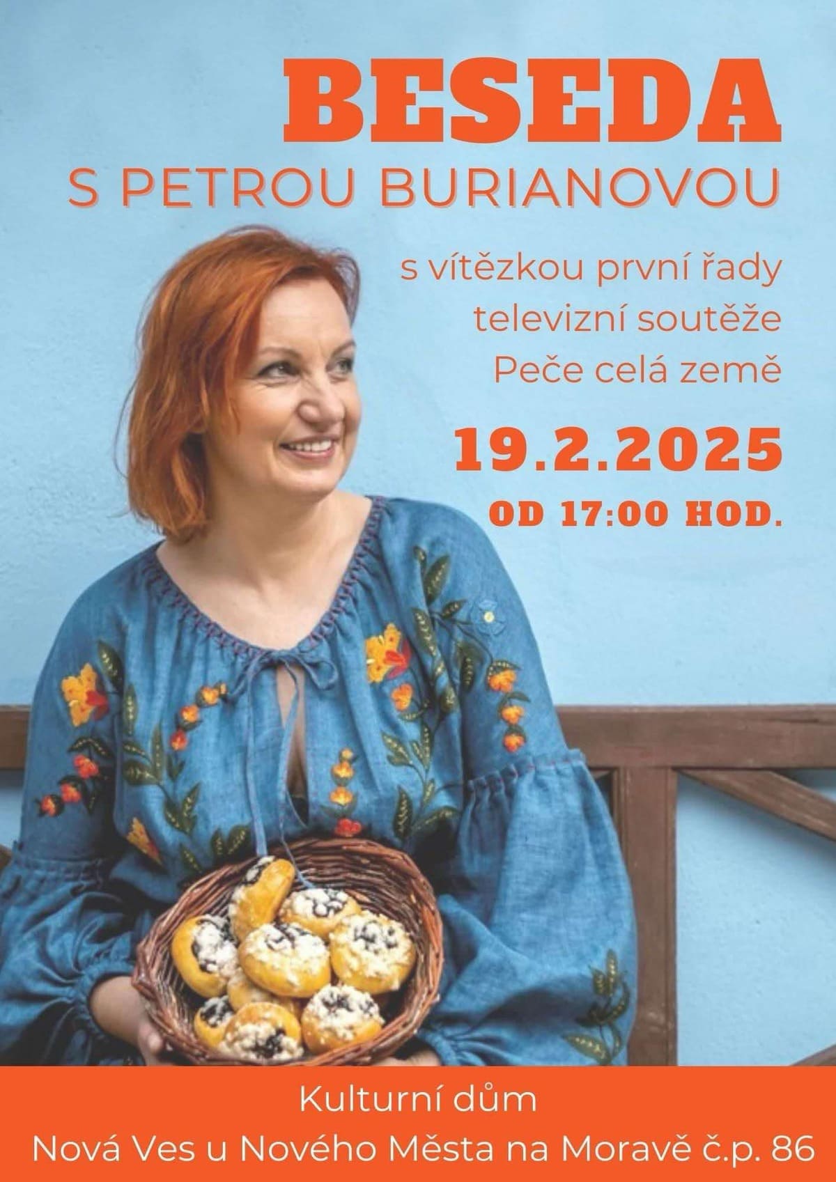 Beseda s Petrou Burianovou