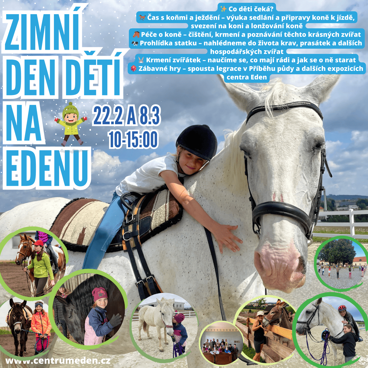 Zimní den dětí na Edenu