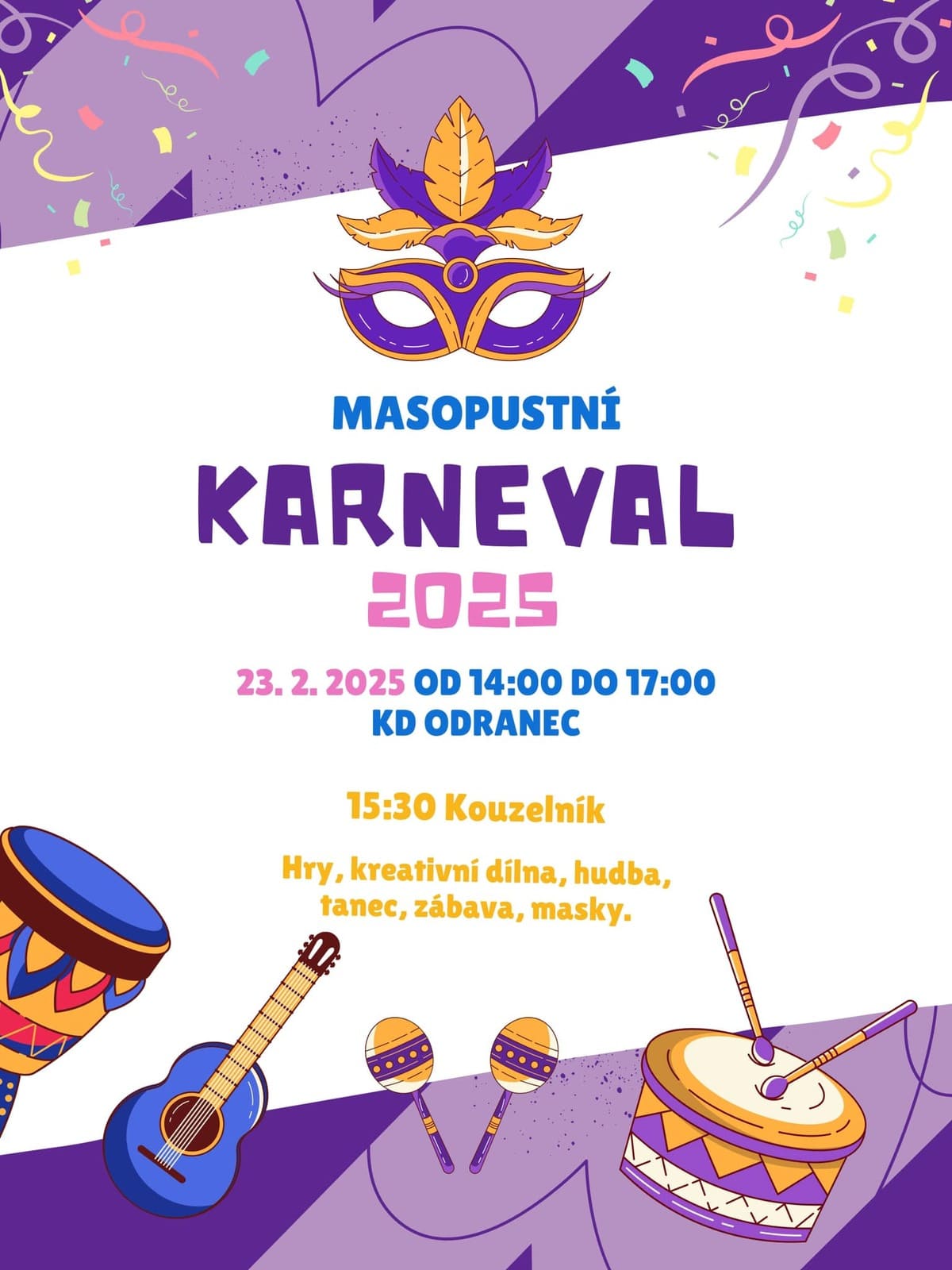 Masopustní Karneval 2025