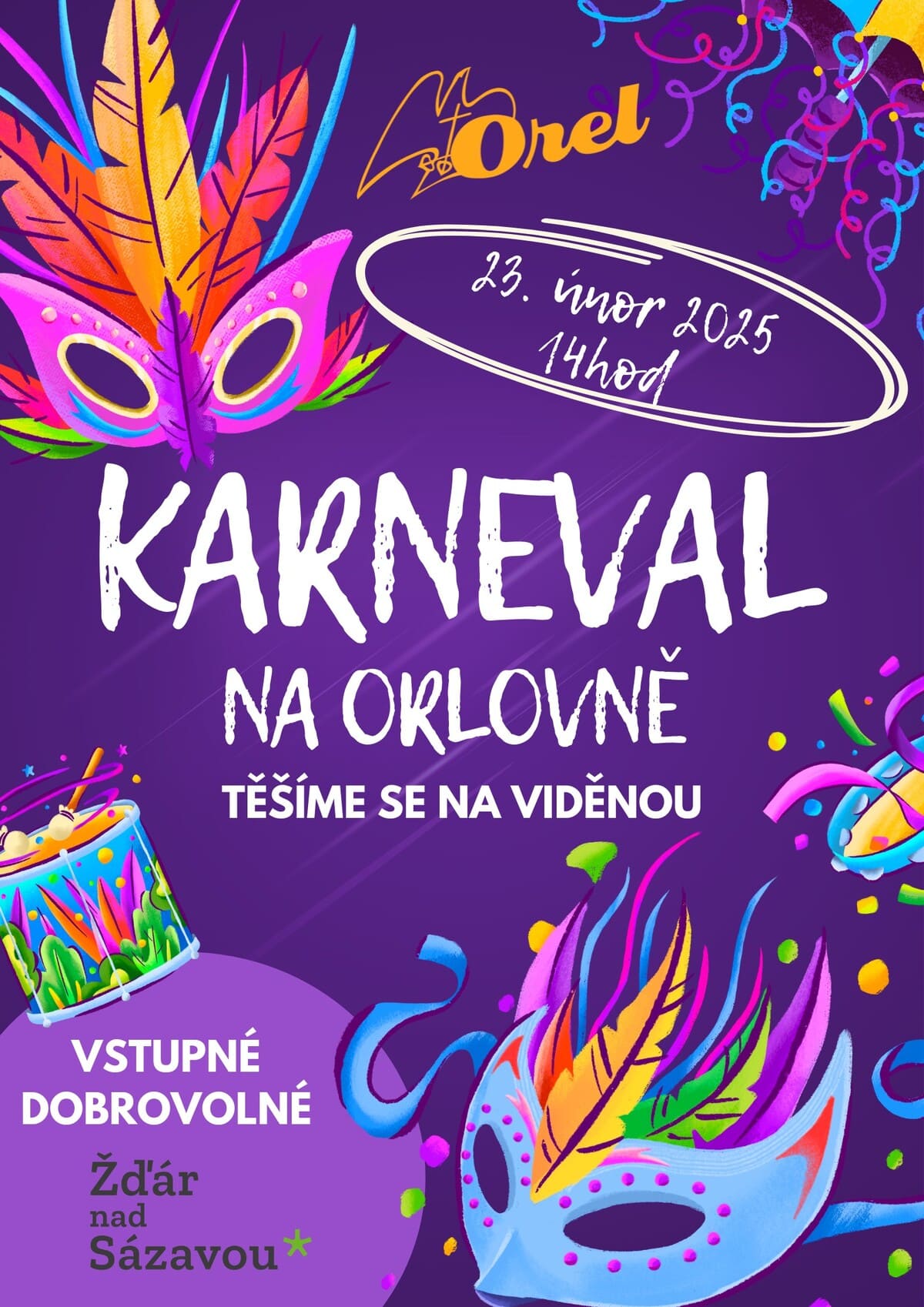 Karneval na Orlovně