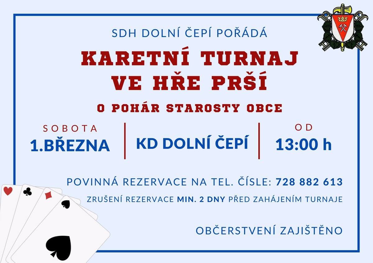Karetní turnaj ve hře Prší
