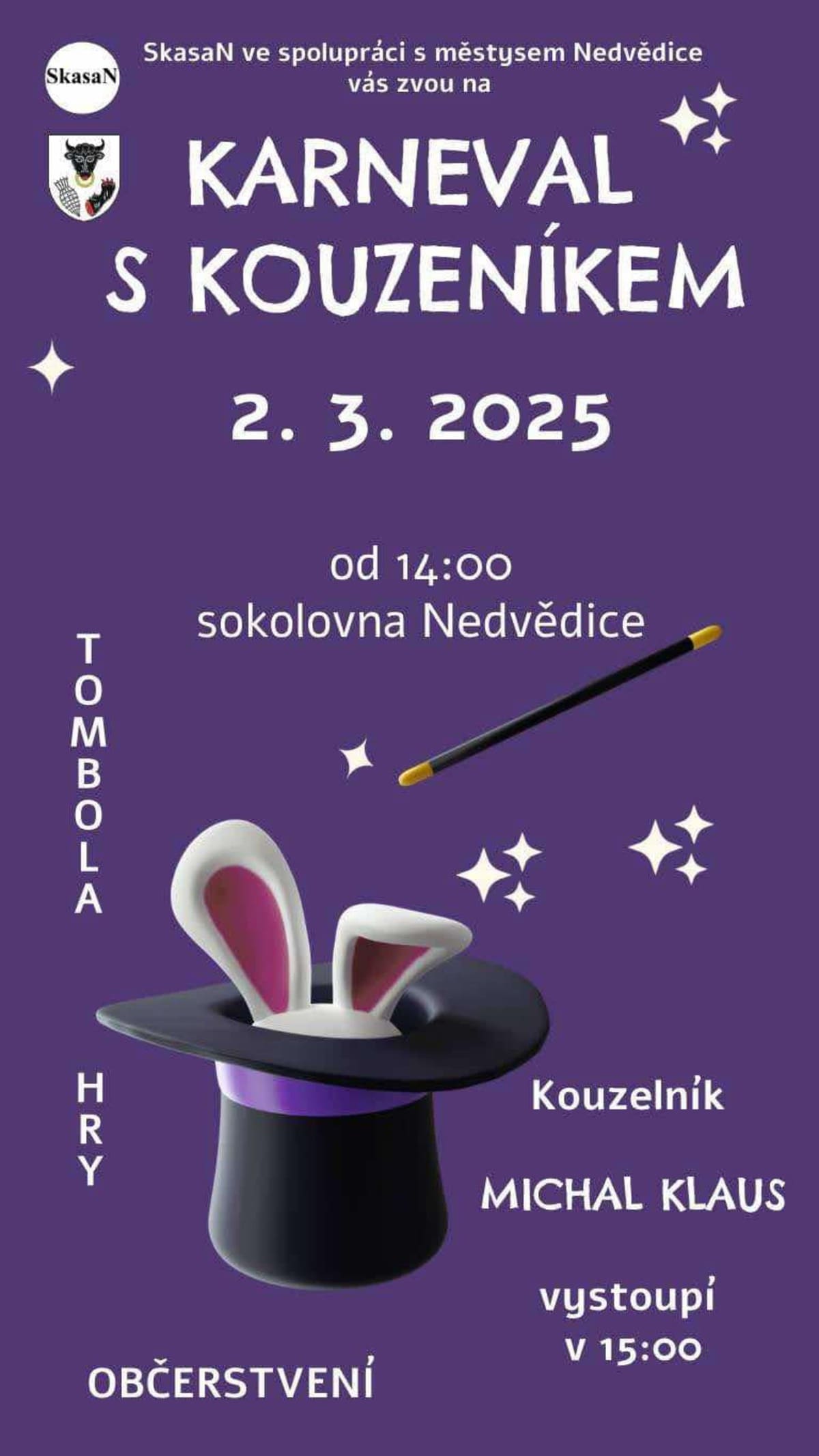 Karneval s kouzelníkem