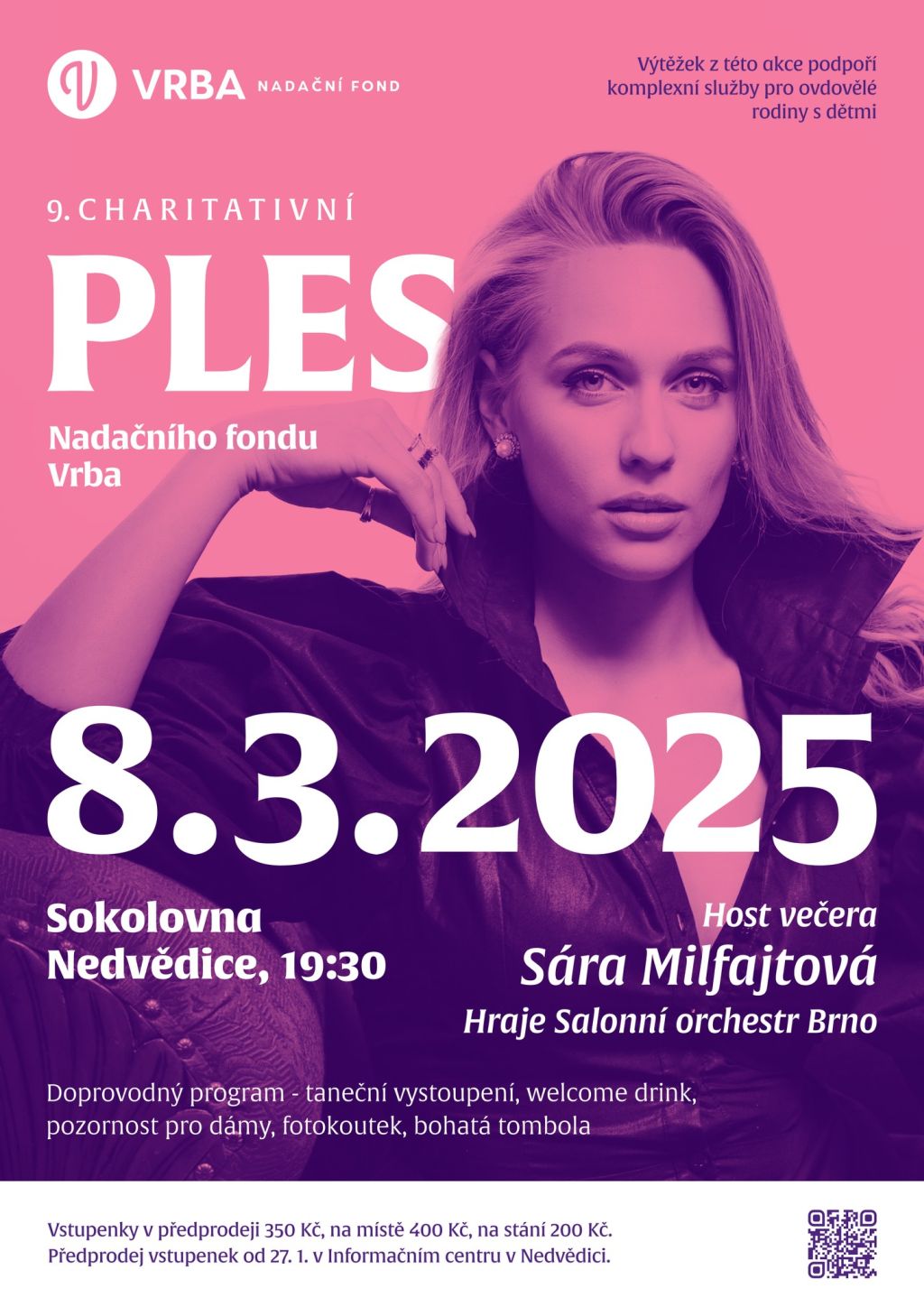 Charitativní ples Nadačního fondu Vrba