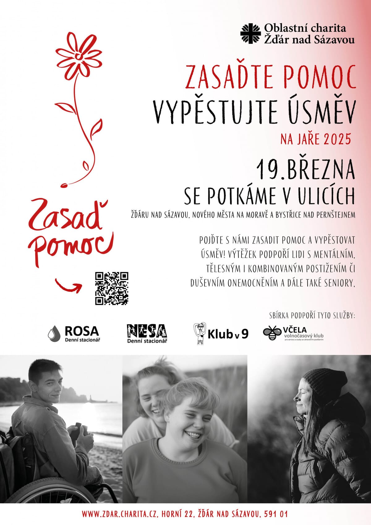 Zasaďte pomoc, vypěstujte úsměv