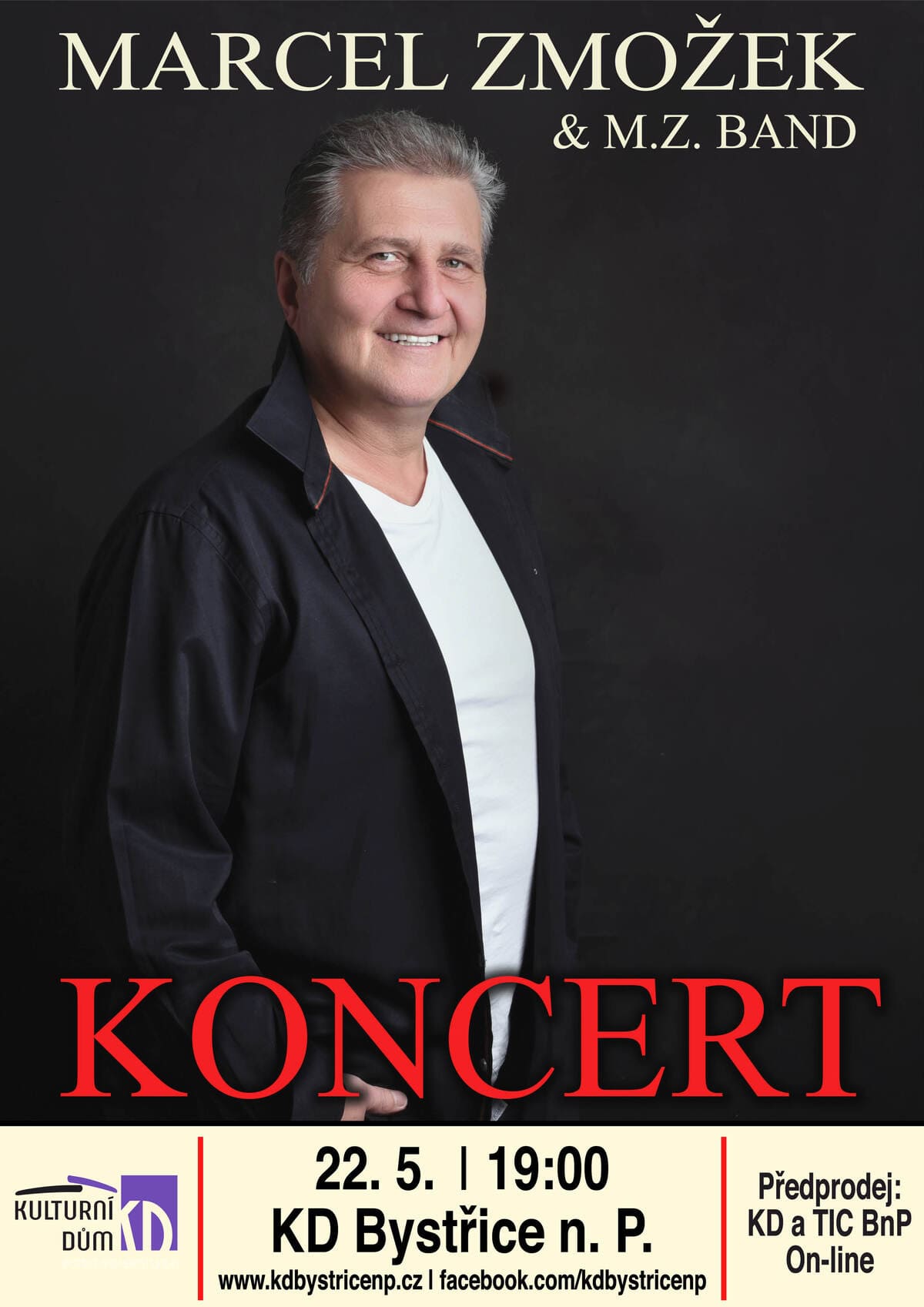 Koncert Marcel Zmožek & M.Z. Band