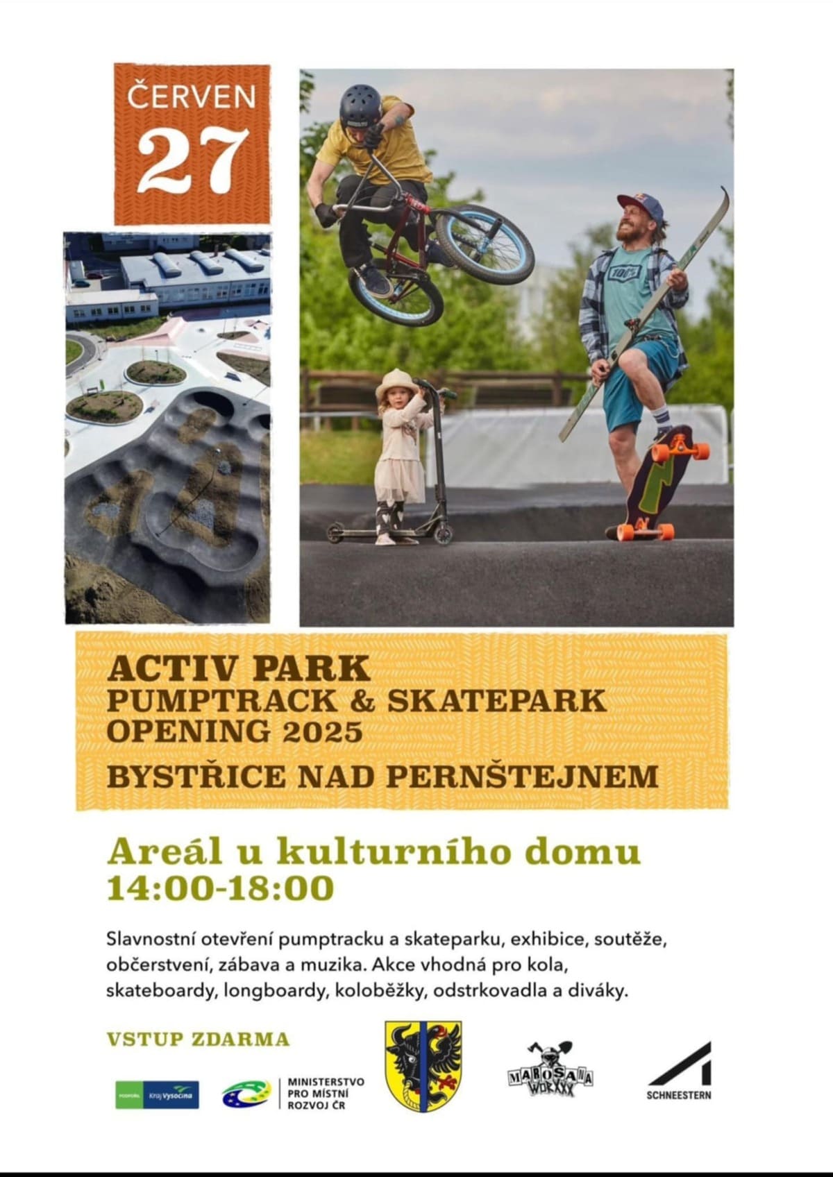Activ Park Pumptrack & Skatepark Opening 2025