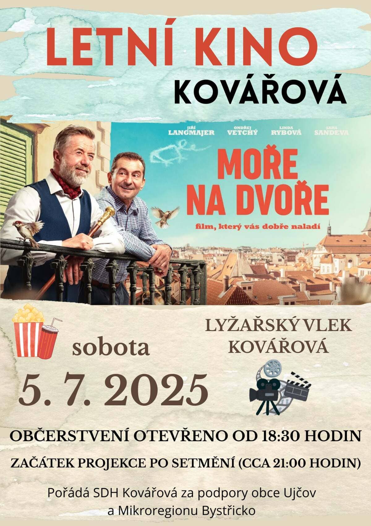 Letní kino Kovářová