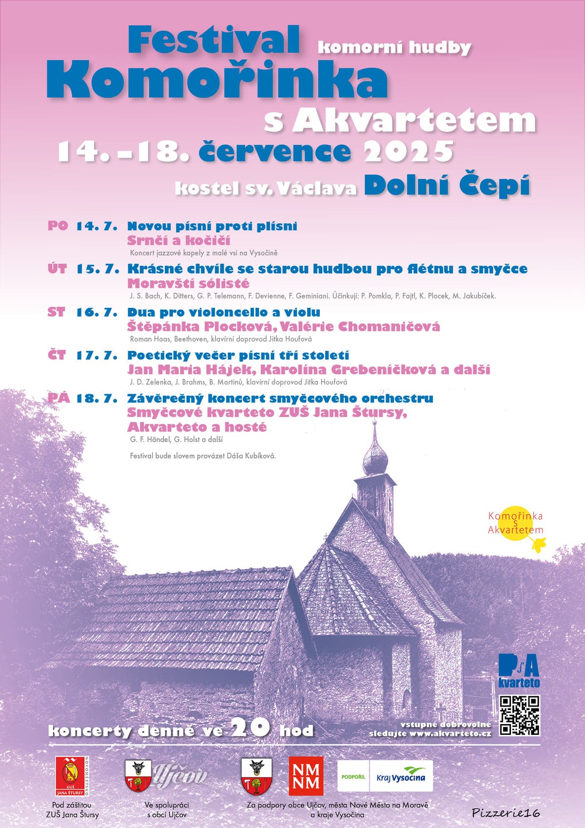 Festival komorní hudby Komořinka s Akvartetem