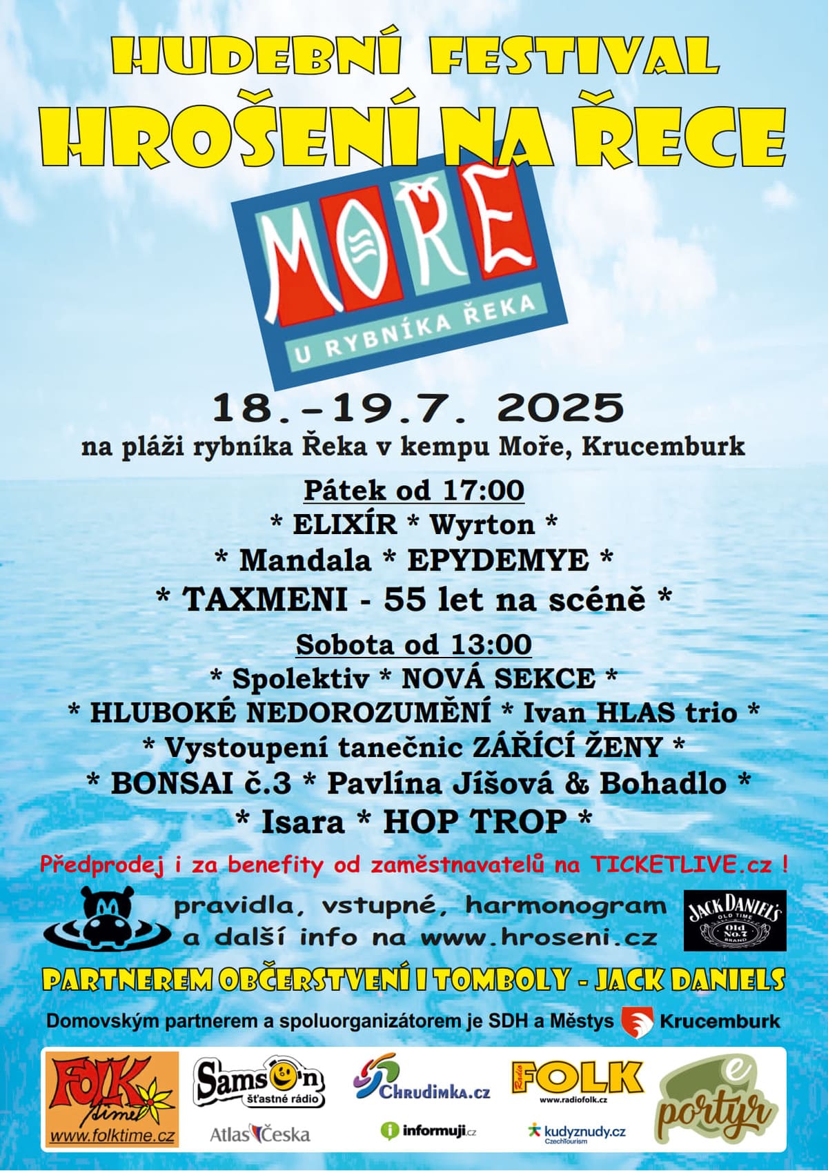 Hudební festival Hrošení na Řece