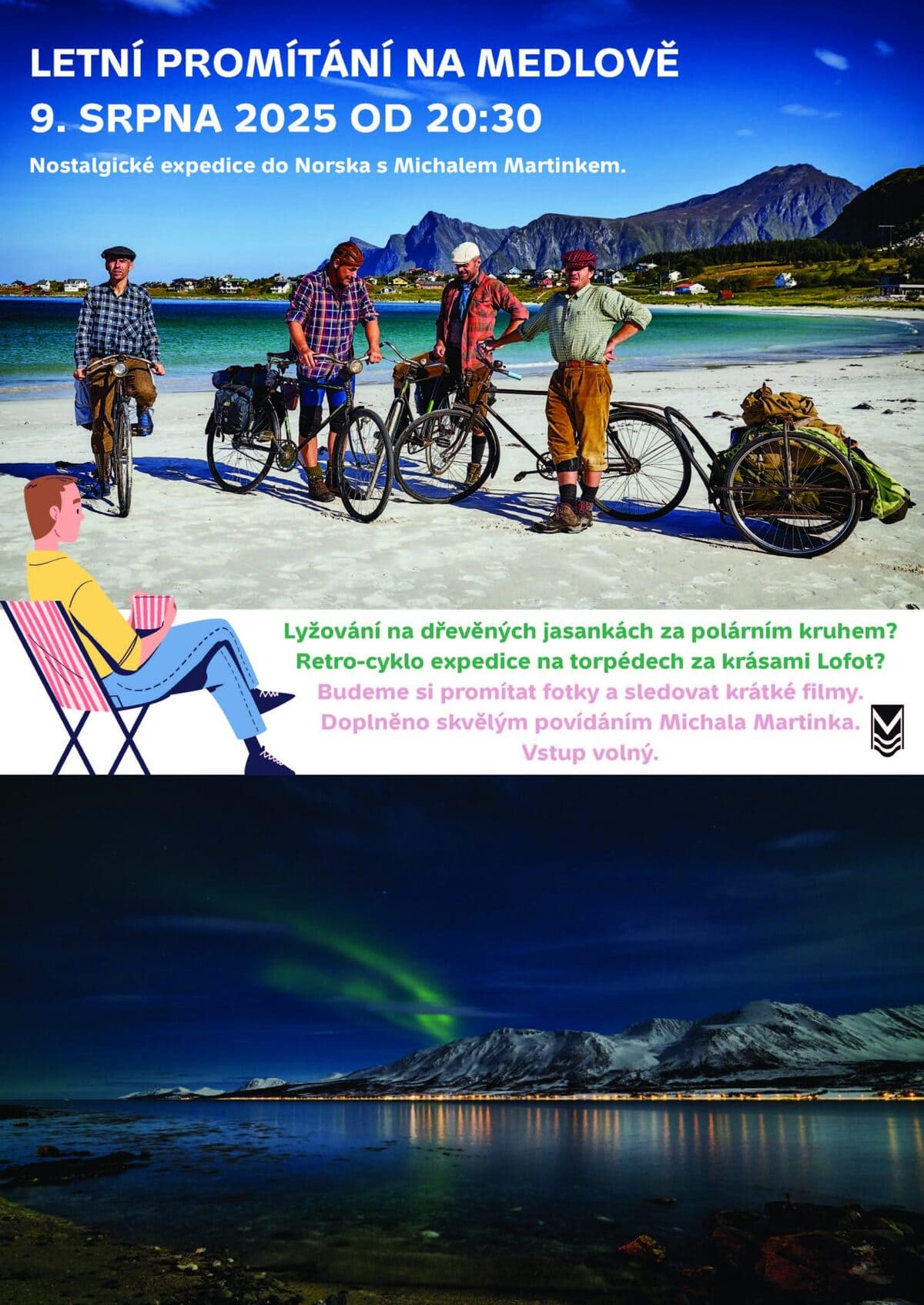 Letní promítání na Medlově