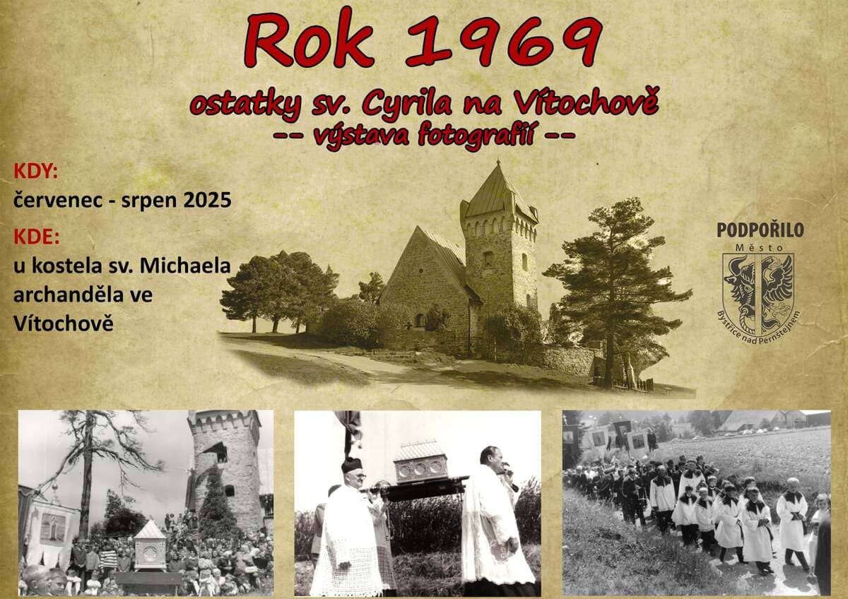 Rok 1969 - Ostatky sv. Cyrila na Vírchochově