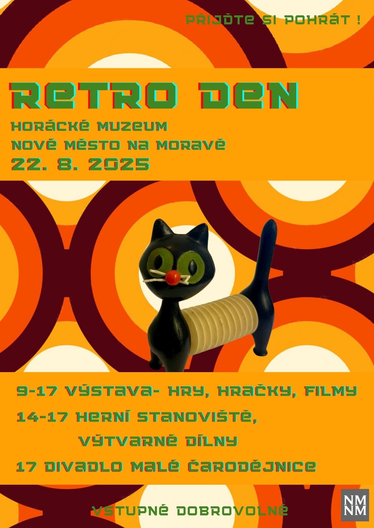 Retro den