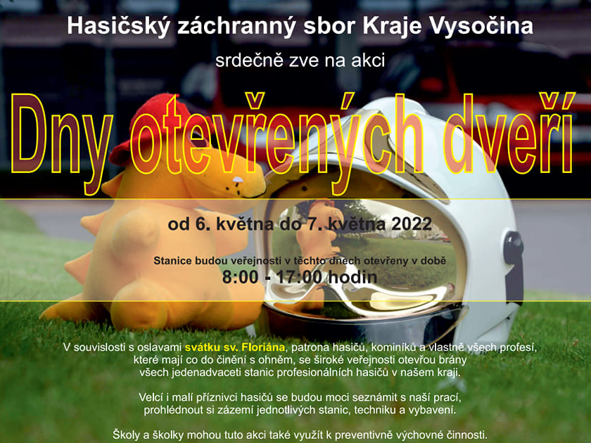 Den otevřených dveří - HZS Kraje Vysočina