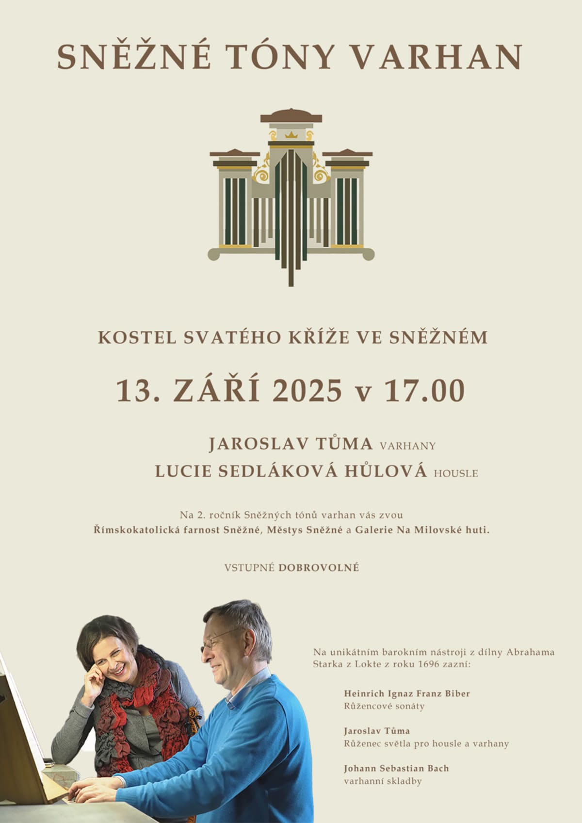 Sněžné tóny varhan